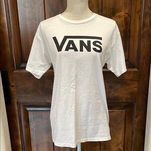 Vans White Short Sleeve Tee